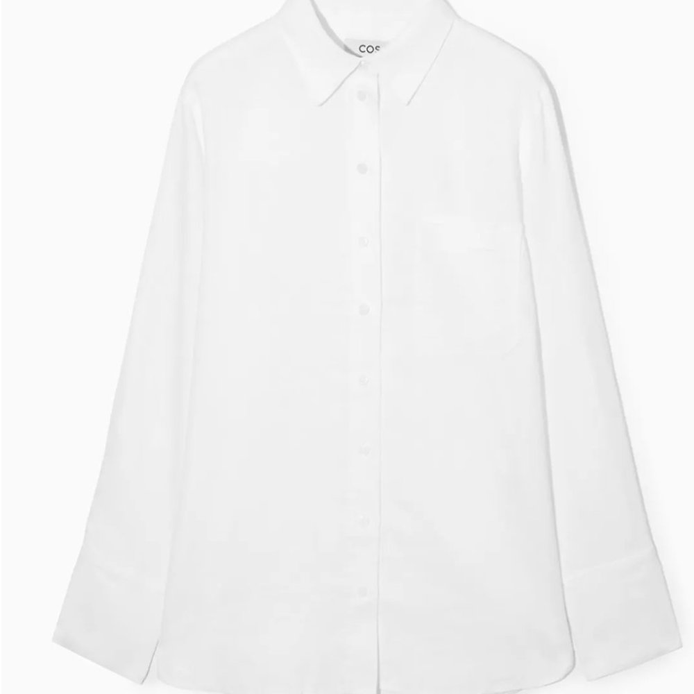 Cos - Linen Button Down - Picture 2 of 6